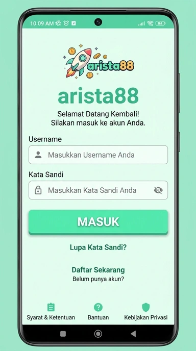 Panduan Masuk Akun arista88 untuk Pengguna Android